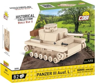 COBI HC WWII czołg Panzer III 82kl 3090