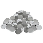 500 vienetų 44mm. ženkliukų ruošinių kaina