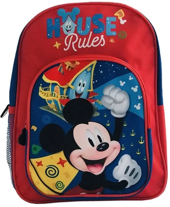 Kuprinė Vaikams Disney House Rules Red 21412201 4