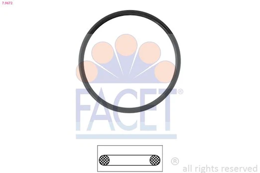 Tarpiklis, termostatas FACET 7.9672