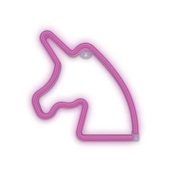 Neoninis LED apšvietimas UNICORN rožinis Bat + USB FLNEO1 Forever Light
