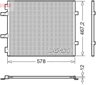 DENSO DCN20042 Air conditioning condenser kaina
