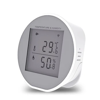 Temperatūros ir drėgmės SMART HOME WIFI jutiklis