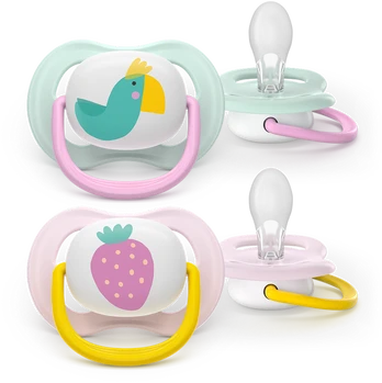 Philips Avent - Ultra air soother, 0-6 m, Light green/light red