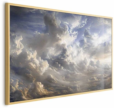 Artgeist Plakatas - Golden Reflections on Clouds Announcing Dusk