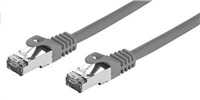 C-TECH kabelis patchcord Cat7, S/FTP, šedý, 1m