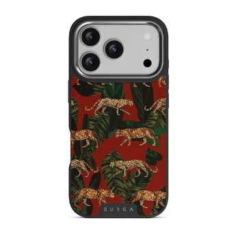 Morning Commute - Designer iPhone 17 Pro Case, Elite Dark (MagSafe) / Silver