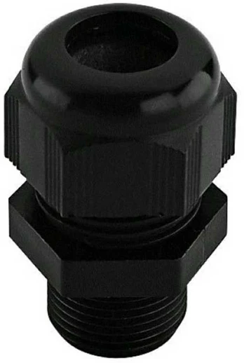 Lemvigh Muller Forskruning polyamid M32 Ø14-25 IP68 sort