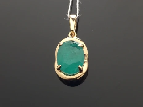 Auksinis pakabukas su akute