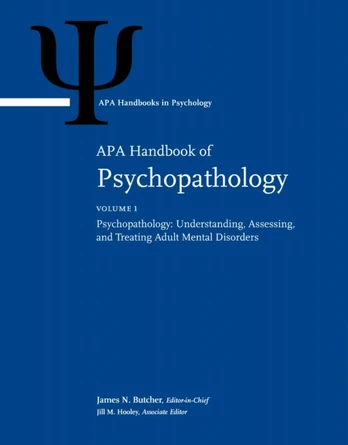 APA Handbook of Psychopathology