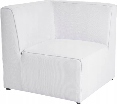Modulinė sofa Beliani Lemvig, balta, 83 x 83 cm x 78 cm