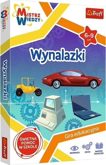 Trefl Žaidimas Žinių išradimų meistras