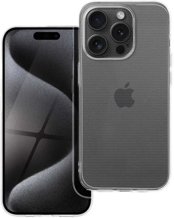 Dėklas Oem CLEAR Case 2mm for IPHONE 15 PRO (camera protection)