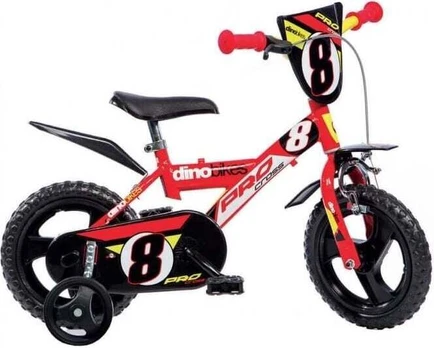 DINO BIKES Pro-cross dviratis 12" , raudonas, 123GLN-06