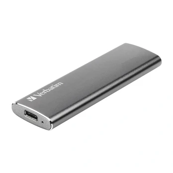Verbatim 47444 Vx500 Išorinis SSD diskas 1TB, USB-C 3.2 Gen 2, Silver