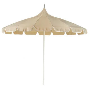 Beliani Parasol sodo 245 cm MINOA Kremas