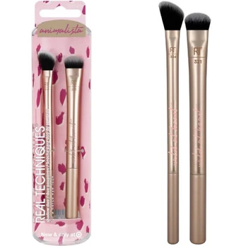 Set Duo, Real Techniques, Animalista Duo, Powder Brush, 2 pcs