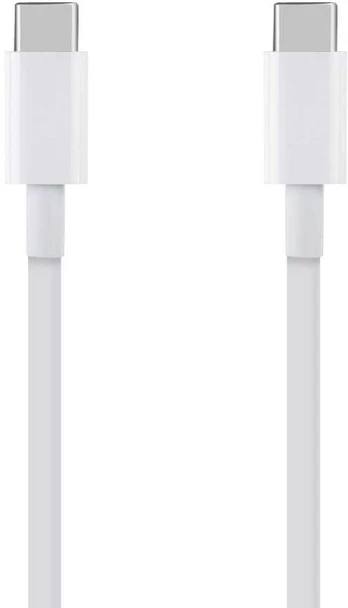 OBAL:ME Fast Charge USB-C/USB-C kabelis 1m Baltas