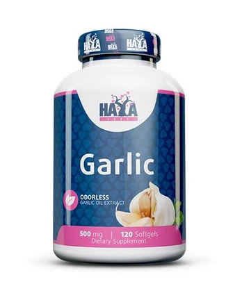 HAYA LABS Odorless Garlic - 120 kaps.