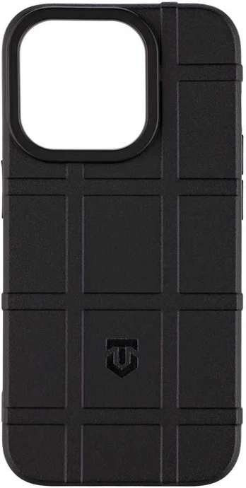 Juodas dėklas Apple iPhone 15 Pro telefonui "Tactical Infantry Cover"