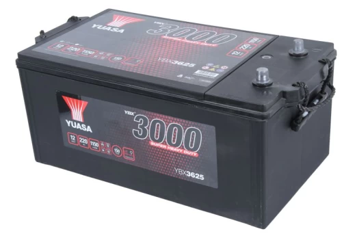 Akumuliatorius YUASA YBX3625 12V 220Ah 1150A K+
