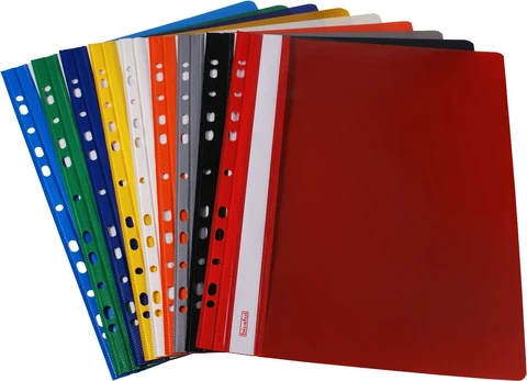 Biurfol Hard PVC rišiklis rišiklis A4 20 vnt. baltas (BF5197)