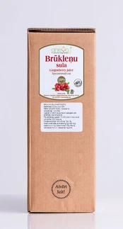 Natūralios Bruknių sultys 100% Aneva J, 3l