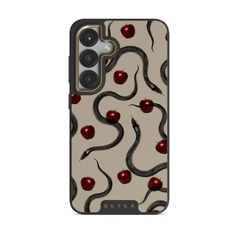 Sinful - Samsung Galaxy S25 Case, Elite Dark (Magnetic) / Gold
