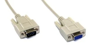 InLine DB-9 - DB-9, 5m, Pilka (12235)