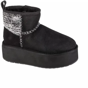 EMU Australia Stinger Knit Platform W W13143-BLAK Batai