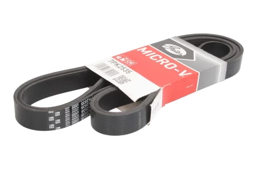 V formos rumbuoti diržai GATES 7PK2535