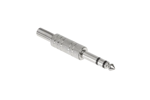 Wtyk Jack 6.3 stereo metal-grawerka Cabletech