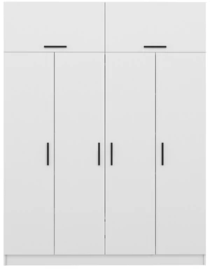 Spinta Kalune Design Kale 3084, balta, 180 cm x 52 cm x 235 cm