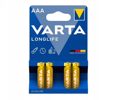 Varta Longlife Power AAA šarminės baterijos, 4 vnt.