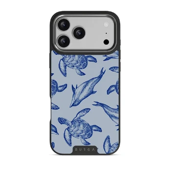 Aquatic Dance - iPhone 17 Pro Max Case, Elite Dark (MagSafe) / Gunmetal