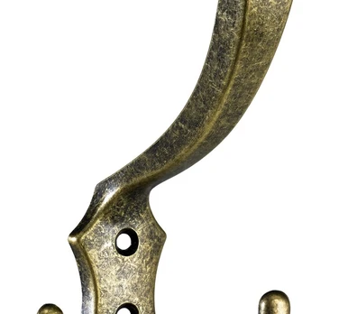 Rūbų kabliukas, dvig, did., HETTICH, dengtas žalvariu, 9207925