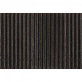 Gofruotas kartonas 50x70cm Folia juodas