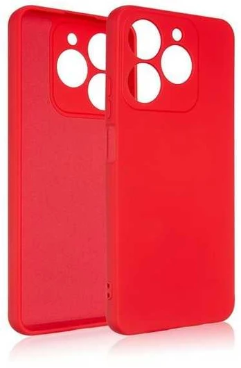 Beline Dėklas Silicone Realme C63 raudona/red