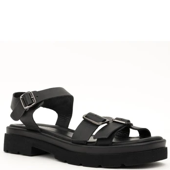 LA CONTE Basutės moterims, Juoda, Sandals
