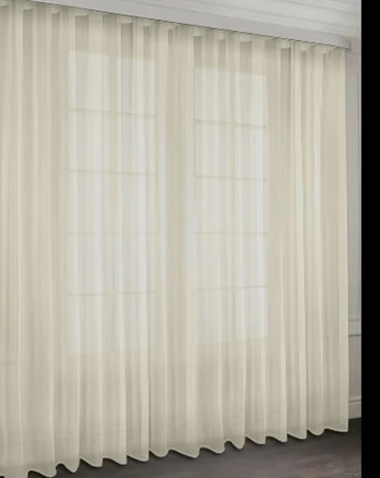 Dieninė užuolaida 700x260 cm, pieniška