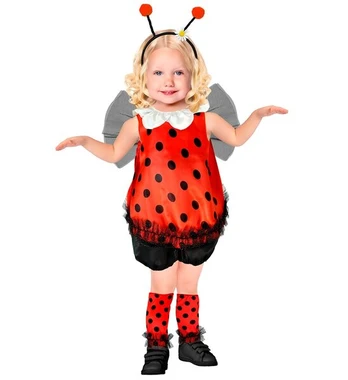 „LADYBUG“ (viršutinė dalis, šortai, kojų šildytuvai, sparnai, antenos)