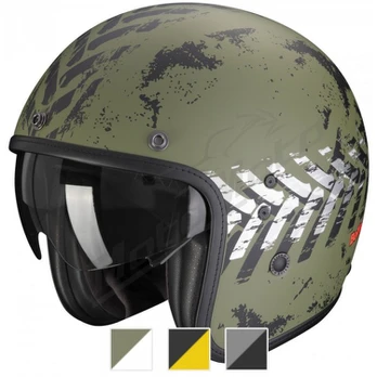 Atviras šalmas Scorpion Belfast Evo Nevada