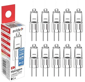 Halogenine lemputė Avide G4 20W 200lm 10vnt