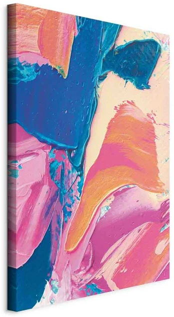 Artgeist Paveikslas - Energetic Shapes - Dynamic Oil Paint Composition on Canvas