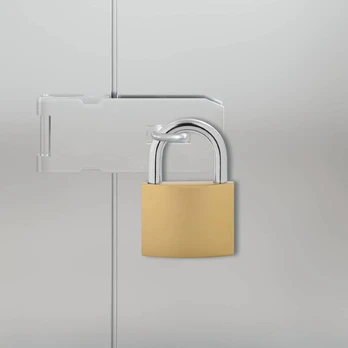 U spyna su raktai 100 pcs Žalvaris Geležis