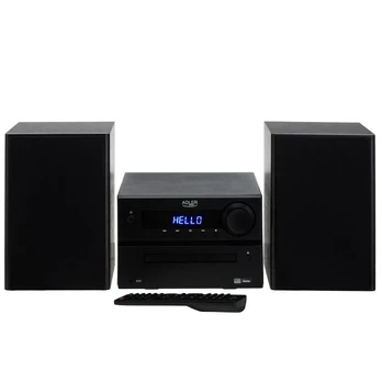 Adler AD 1917 Mini Hi-Fi Stereo System with Bluetooth - CD - USB - FM Radio