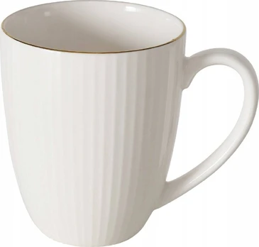Puodelis Boltze Kelly, balta, 0.4 l