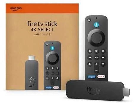 Vaizdo grotuvas Multimedijos grotuvas Amazon Fire TV Stick 4K SELECT 8GB Juodas
