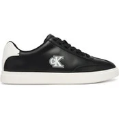 Laisvalaikio batai Calvin Klein Low Prof Cupsole Emb Lth HM0HM02124 Juoda