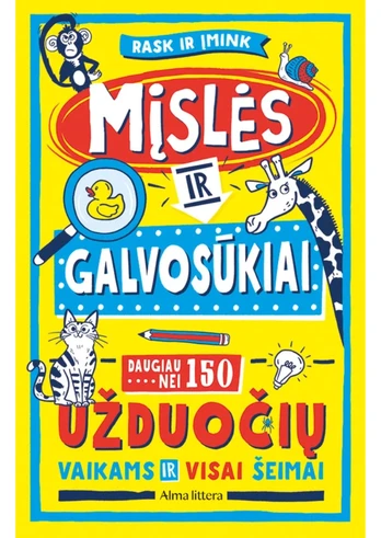 Rask ir įmink. Mįslės ir galvosūkiai